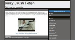 Desktop Screenshot of kinkycrushfetish.com